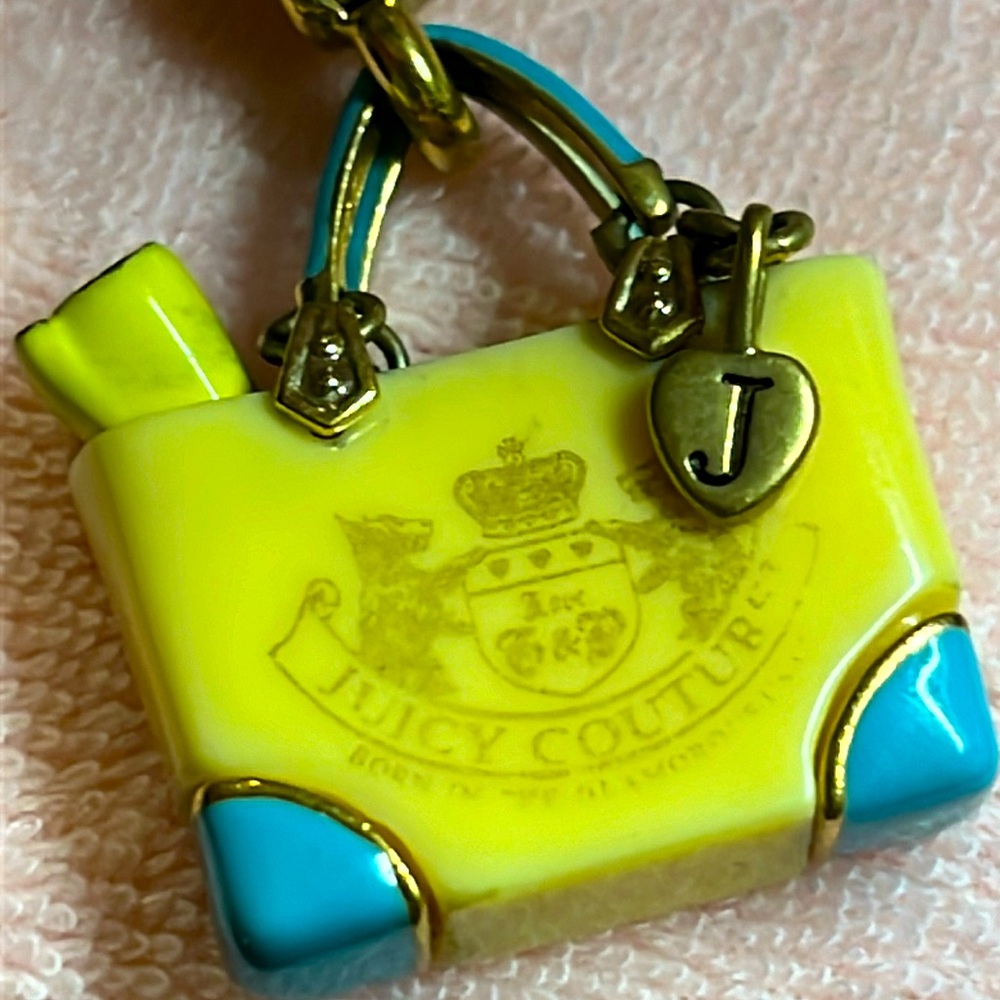 Rare Juicy Couture 2007 Beach Bag Charm